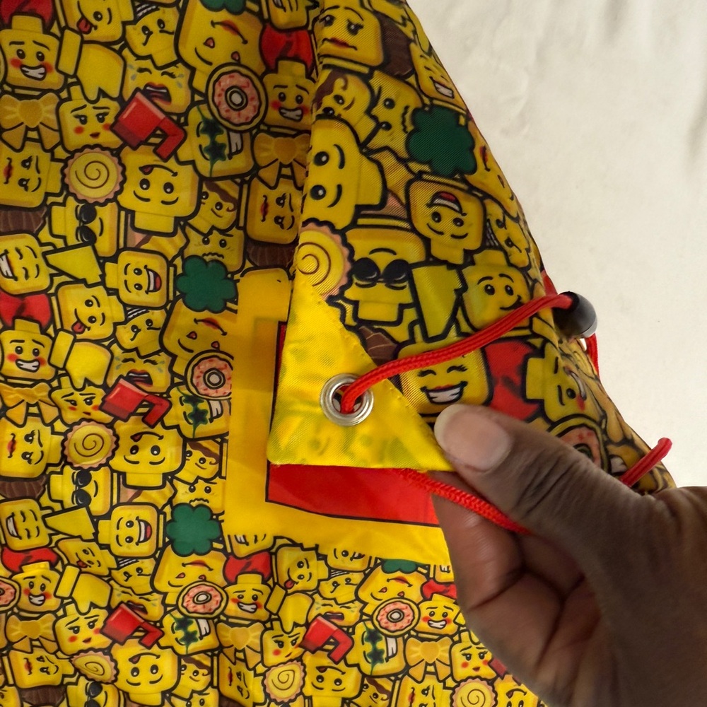 LEGO Yellow Drawstring Bag - Picture 12 of 13